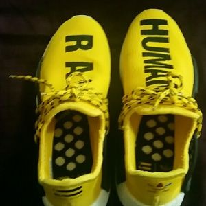Yellow Human Race sneakers- Adidas